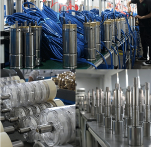ปั๊มน้ำบาดาล 4SDM3/<span class=keywords><strong>22</strong></span> อายุการใช้งานยาวนาน 220V 1.5KW 3T ใบพัด <span class=keywords><strong>PC</strong></span>+POM ป้องกันทราย สำหรับการเกษตร - Product Image 5