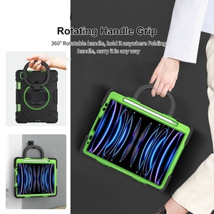 เคสไอแพดทนทานกันกระแทกสำหรับ <span class=keywords><strong>Apple</strong></span> Pro 11นิ้วเคสไอแพด3rd <span class=keywords><strong>Gen</strong></span> 2021พร้อมขาตั้ง - Product Image 3