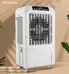 Refroidisseur d'air évaporatif électrique 3000m3/h, refroidisseur d'air portable CE Peltier, climatiseur évaporatif avec réservoir d'eau amovible de 30L - Product Image 1