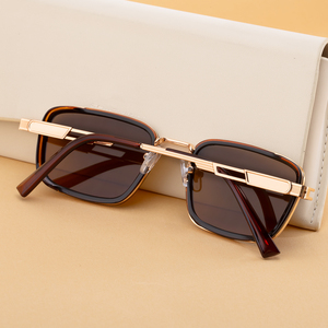 Occhiali da <span class=keywords><strong>Sole</strong></span> Partagas all'Ingrosso, Design alla Moda con Logo Personalizzato, Montatura Rettangolare con Cerniera a Molla, Protezione UV400 per Uomo - Product Image 4