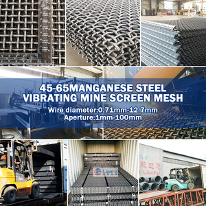 Các nhà sản xuất bán độ bền kéo cao dệt 65 MN khai thác lưới màn hình cho Mỏ Than mỏ - Product Image 2