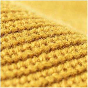 Bonnets d'hiver en tricot avec protection solaire, bordures frangées, style fantaisie simple, couleur rouge jujube, véritable <span class=keywords><strong>bonnet</strong></span> d'hiver - Product Image 2