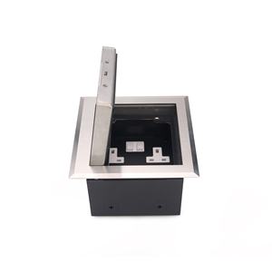 Caja de Suelo Elevada Impermeable con Enchufe Oculto y Tapa Abatible para Uso Residencial - Product Image 3