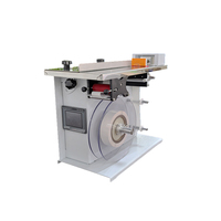 Petite étiqueteuse électrique semi-automatique de bureau avec étiquetage des coins par moteur pour cartons