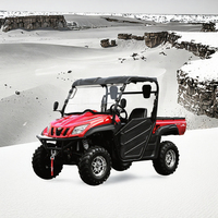 UTV automatique 650cc certifié EPA pour adultes, magnifique moto à carrosserie ouverte avec transmission 4 roues motrices et moteur 4 temps
