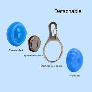 OEM Modernes Luxus-LED-Leuchthalsband für Hunde und Katzen mit Leuchtanhänger, Wasserdicht & Wiederaufladbar, Anti-Verlust Haustier-Blitzanhänger - Product Image 4