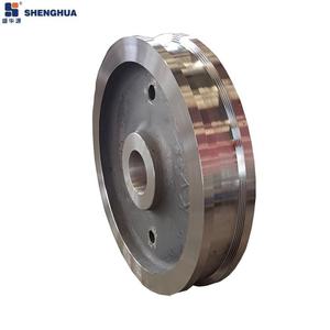Roue motrice de grue en acier inoxydable personnalisable avec couronne d'engrenage pour mécanisme de déplacement de palan (Nouveau) - Product Image 6