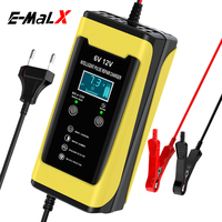 Chargeur de batterie de voiture et de moto intelligent à impulsions de réparation automatique, identification et conversion 6V4A/12V2A