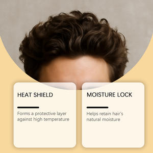 Spray protecteur thermique pour cheveux, soin capillaire à l'huile d'argan, brillance et réparation des cheveux abîmés, hydratant, marque privée OEM - Product Image 3