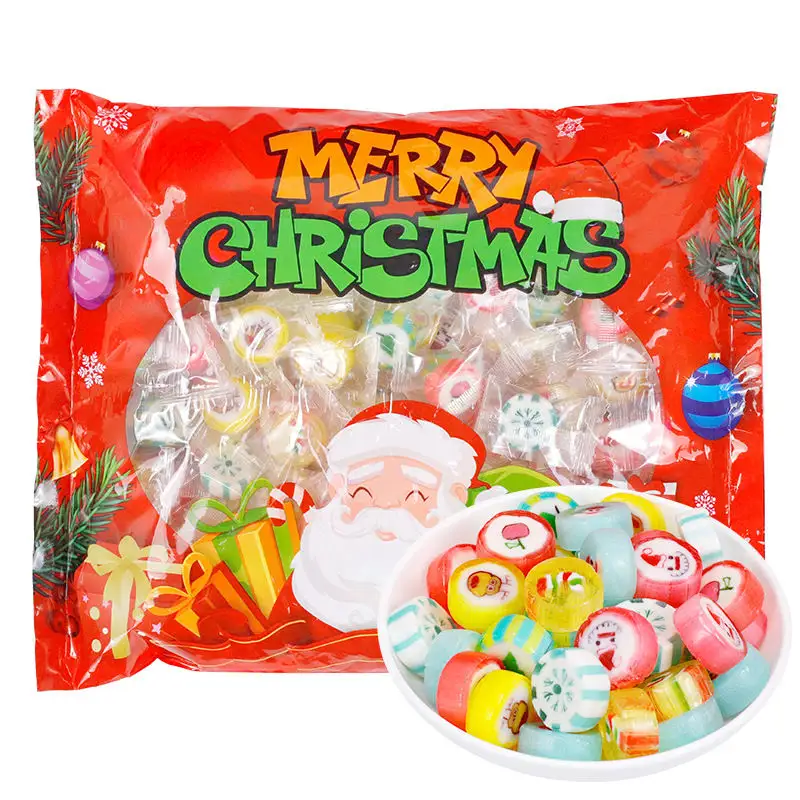 Top Quality Bulk Sweet Cotton Candy Sugar Snack Christmas Shaped Dehydrated Marshmallow