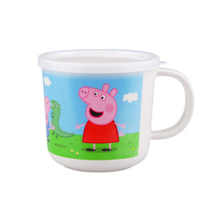 Wuhe Childrens Water Cup With Lid Cartoon Melamine Cup For Kids Drink Cup 350Ml - Product Image 5