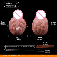 ORALSX Hodenförmiger Anal-Ei-Plug Erwachsenen Vaginal-Anal-Oral-Sex-Spielzeug Silikon-Anal-Ei Kegel-Ball Sexspielzeug für Frauen Männer
