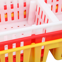 Caisse en plastique de haute qualité pour le transport des poussins d'un jour, pour la volaille