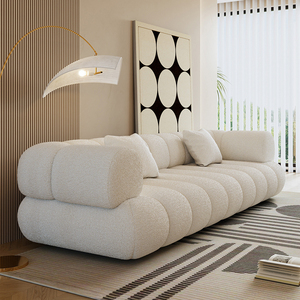 Sofá moderno de veludo macio verde, conjunto de sofá secional modular para sala de estar, apartamento e hotel, <span class=keywords><strong>3</strong></span> lugares - Product Image 6