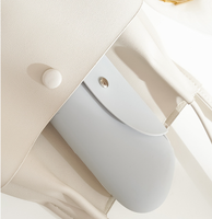 Porte-pinceaux de maquillage de voyage en silicone magnétique, étui portable pour pinceaux de maquillage, organiseur d'outils de maquillage