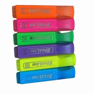 La Fábrica Está Vendiendo Marcadores Planos de Seis Colores, Material Escolar y Bolígrafos de Colores para Dibujo - Product Image 4