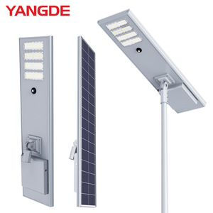 ไฟถนนพลังงานแสงอาทิตย์ Yangde 100W LED แผงโมโนซิลิคอน อลูมิเนียมอัลลอยด์ ติดผนังภายนอก กันน้ำ ความสว่างสูง - Product Image 1