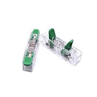 Connecteur rapide à levier Oj-281 pour câble électrique, 1 entrée 1 sortie, bornier de connexion rapide, Distributeur agréé
