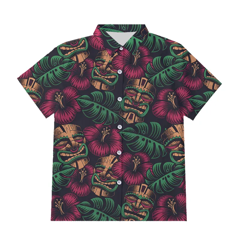 Vintage Tie Dye 3D Printed Unisex Shirts Homme Fashion Short Sleeve Hawaiian Shirt Casual Branded Designer Custom Men'S Shirt