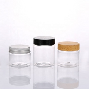 T0906-C SHUNXU cookie storage bottle empty jar cosmeticpackaging body cream candy containers pet plastic jar