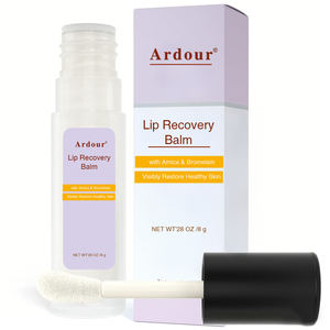 Bálsamo labial de etiqueta privada con logotipo personalizado, brillo labial orgánico, bálsamo labial vegano, bálsamo labial redondo cremoso hidratante de larga duración - Product Image 1