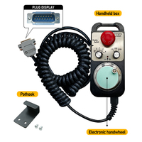 HLTNC Volant électronique CNC 4/6 axes MPG avec bouton d'arrêt d'urgence, générateur d'impulsions manuel 5V pour routeur de fraisage et tour DDCS