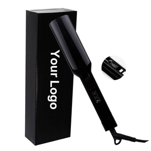 Stock all'ingrosso MCH 480F 250C MCH display LCD piastra per capelli in titanio ferro colore nero flatirons 480 ferro piatto in titanio - Product Image 1