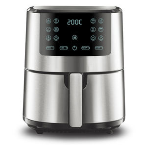 หม้อทอดไร้น้ำมันสเตนเลส Aifa ขนาด <span class=keywords><strong>5</strong></span> ลิตร 5l แบบฝรั่งเศส พร้อมหน้าจอดิจิตอล  ขนาด 5L 7L 8L 9L - Product Image 4