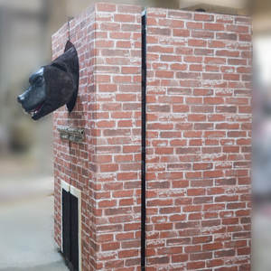 Modelo animatronic de Halloween, decoración de salón de películas, accesorios de Casa de horror, oso enjaulado, fantasma para casa embrujada - Product Image 6