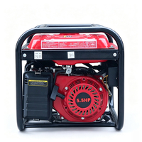 BISON(CHINA) BS2500 Luftgekühlter Benzingenerator 2,2kW 220V/380V 50/60Hz 15L Kraftstofftank Auto-/Seilzugstart CE ISO Zertifiziert