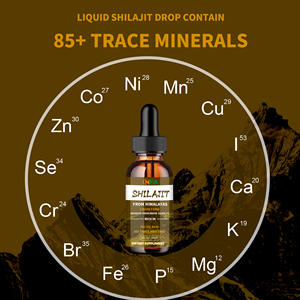 Les gouttes liquides de Shilajit de l'Himalaya d'approvisionnement d'usine riches en acide fulvique stimulent l'énergie et les produits de santé d'endurance - Product Image 3