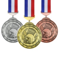 Médailles sportives MVP au design antique et moderne en alliage de zinc, personnalisables pour les événements de remise des diplômes