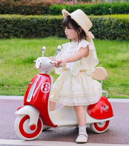 Motocicleta Eléctrica Recargable de <span class=keywords><strong>6</strong></span> <span class=keywords><strong>Voltios</strong></span> <span class=keywords><strong>para</strong></span> Niños, Triciclo Eléctrico <span class=keywords><strong>para</strong></span> Niños con Luces y Música - Product Image 2