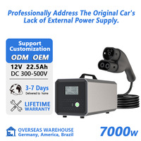 Adaptateur V2L 7KW, pistolet de décharge pour véhicule électrique, norme européenne, avec prise standard européenne