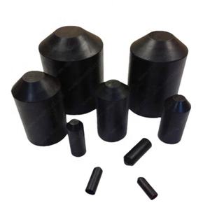 Embouts de câble thermorétractables <span class=keywords><strong>avec</strong></span> adhésif, embout thermorétractable noir, embout de câble thermorétractable - Product Image 5