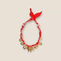 Collier en soie vintage, fournisseur OEM ODM, bijoux, imitation perle, charme en forme de cœur, chaîne à maillons, alliage de zinc, cadeau unisexe
