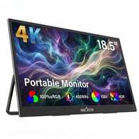 18,5 Zoll Innoview Tragbarer IPS-Monitor 100% sRGB Mit USB Typ C HDMI für Laptop PC Desktop Mobiles Büro Effizienter Workflow