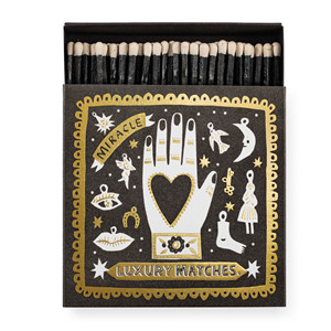 Safety <strong>Matches</strong> for Archivist Classic-125 Eco-Friendly <strong>Extra</strong> <strong>Long</strong> 100mm (110x110x30mm) Custom Art <strong>Matches</strong> Box Gift Set - Product Image 3
