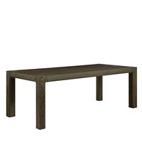 Ensemble de salle à manger rectangulaire extensible et personnalisable en bois massif, style campagnard américain moderne de luxe, table de salle à manger, mobilier de maison