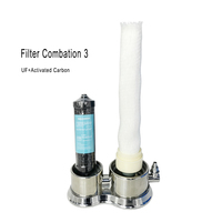 Ménage maison UF purificateur d'eau filtre à eau ultrafiltration système de filtre à eau en acier inoxydable en acier inoxydable