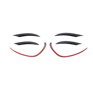 W205 Avant Canards avec Fiber De Carbone Brouillard Lampe Évents pour Mercedes Benz A205 C205 C43 Sport <span class=keywords><strong>AMG</strong></span> 19-20 - Product Image 5