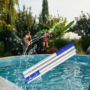 Manche de vadrouille réglable de haute qualité 2 poteaux télescopiques bâton de <span class=keywords><strong>balai</strong></span> en aluminium avec filetage italien - Product Image 1