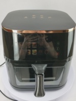Friteuse à air chaud numérique sans huile 8L, écran tactile, grande capacité, pour usage domestique - Vente en gros