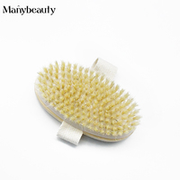 Ensemble de Brosses de Bain en Bambou et Sisal pour le Dos et le Visage, pour Massage Drainant Lymphatique et Nettoyage Profond