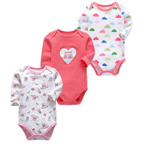 Mameluco de Algodón para Bebé Lindo de Una Pieza <span class=keywords><strong>Ropa</strong></span> para Recién Nacido de Otoño y Primavera - Product Image 3