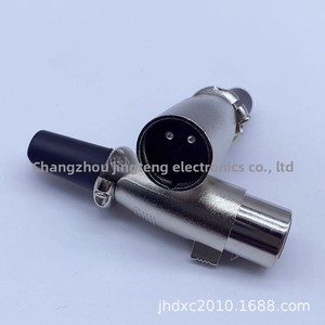 Nhật Bản <span class=keywords><strong>3</strong></span>-pin XLR nam Microphone cắm đồng liên hệ với 10A Đánh giá hiện tại nhà sản xuất bán buôn - Product Image 3