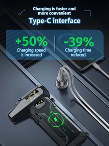 Ventilateur turbo à moteur sans balais 130000 tr/min, ventilateur turbo portatif ultra puissant, vitesse du vent 52 m/s, souffleur électrique, déneigeur, sécheur d'air - Product Image 5