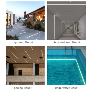 Luce interrata lineare <span class=keywords><strong>da</strong></span> pavimento impermeabile IP67 DC24V 1M 2M 3M luce interrata lineare <span class=keywords><strong>da</strong></span> <span class=keywords><strong>giardino</strong></span> esterna - Product Image 2