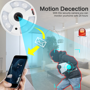 Loại Mới Thời Trang Phong Cách 180 Độ 8MP 4K Tầm Nhìn Ban Đêm Văn Phòng Home An Ninh Hệ Thống Giám Sát An Ninh Giám Sát AHD Máy Ảnh <span class=keywords><strong>CC</strong></span> - Product Image 6