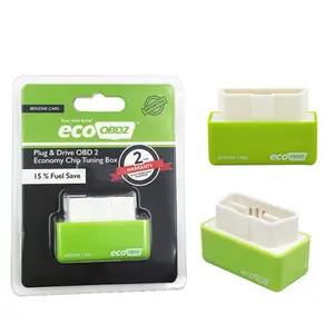 Eco OBD2 para benzina carros combustível economizando 15% verde EcoOBD2 economia chip tuning caixa OBD carro combustível saver